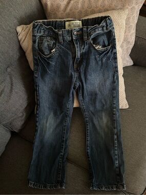 Boy’s Dark Wash Jeans - Blue